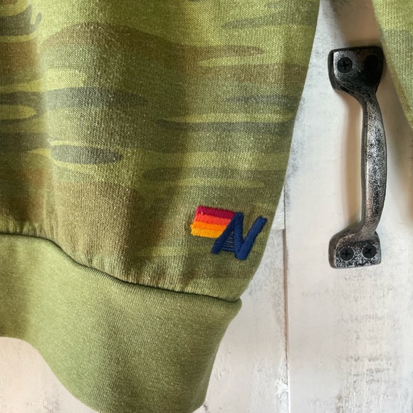 Aviator Nation Camo Aspen Crewneck Sweatshirt - Picture 5 of 5